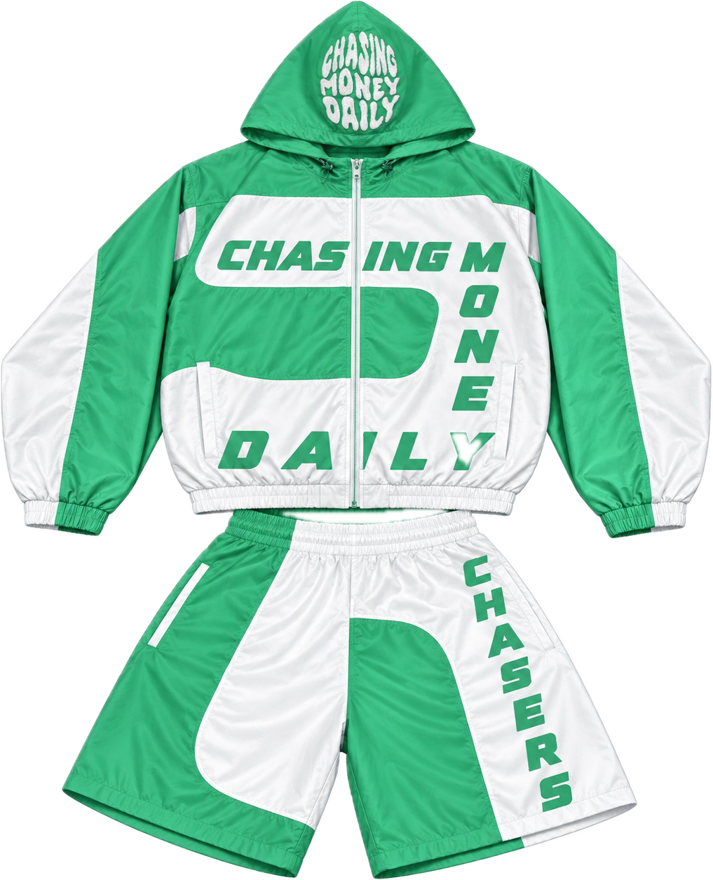 Chasing Money Daily Windbreaker Set