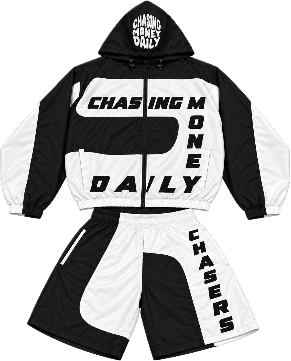 Chasing Money Daily Windbreaker Set